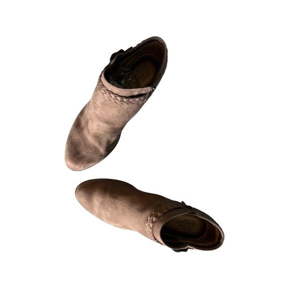 Life Stride Velocity Memory Foam Size 9.5 Brown Booties - Picture 6 of 14